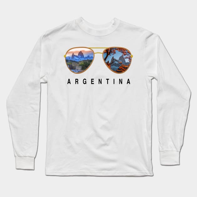 Argentina sunglasses Long Sleeve T-Shirt by JayD World